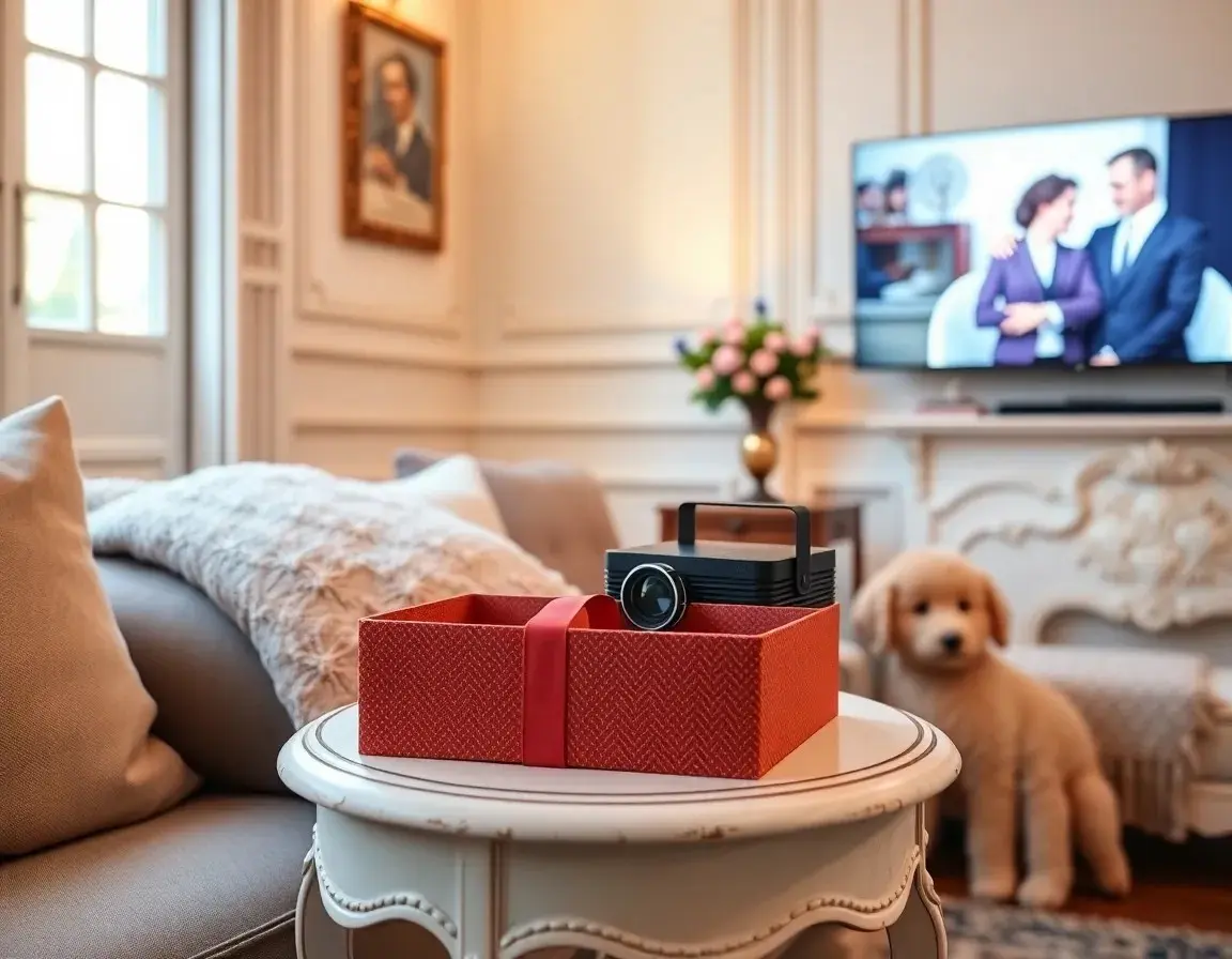 Mini Projecteur Portable pour Film