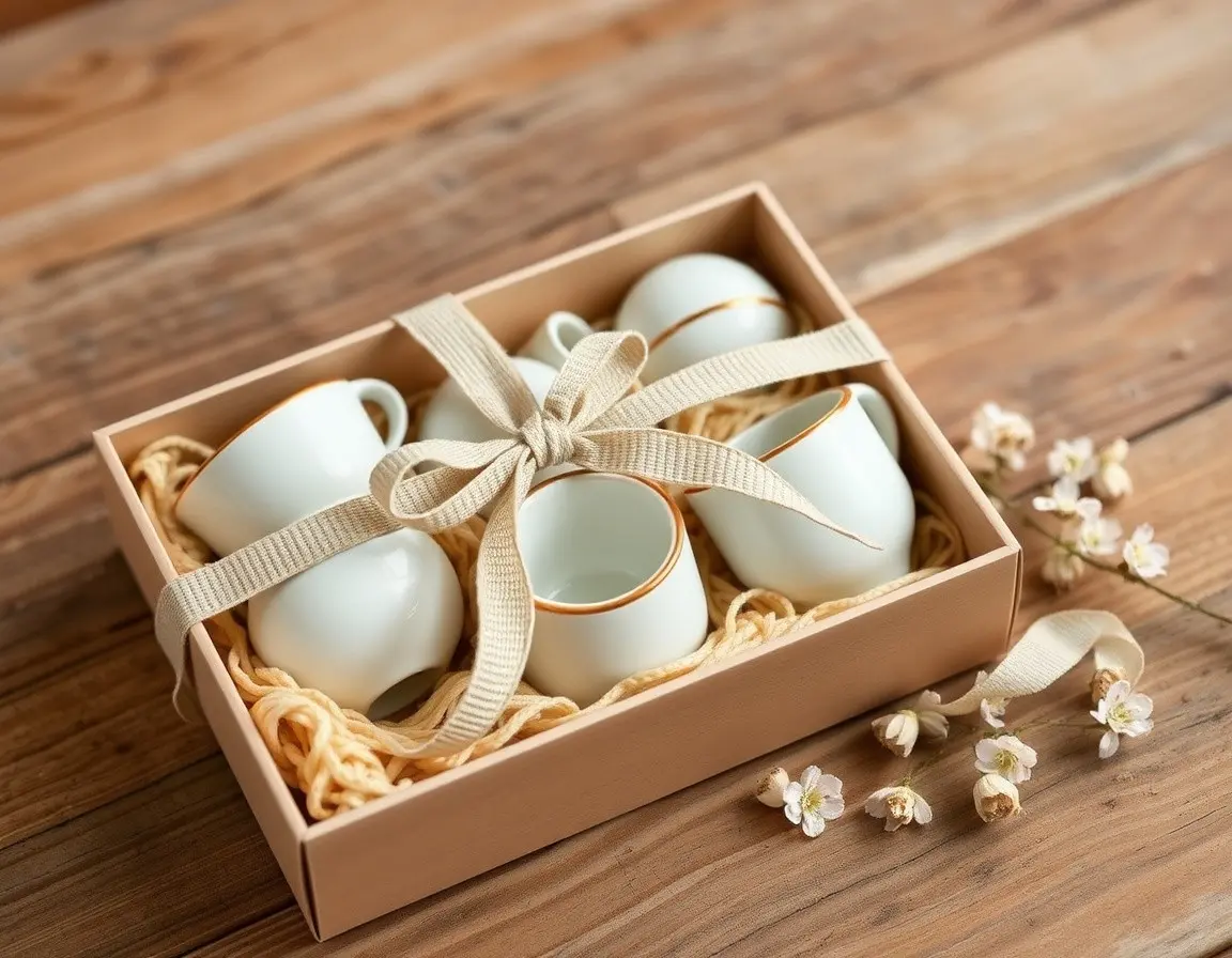 Service à Thé en Céramique Fait Main