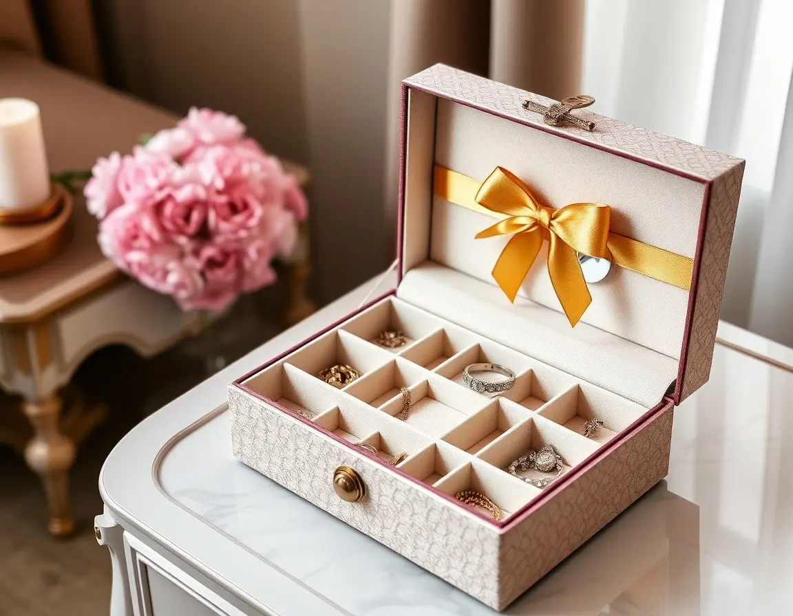 Boîte à Bijoux de Luxe