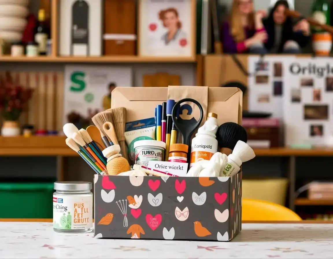 Kit de Démarrage Loisirs Créatifs pour Grand-Mère