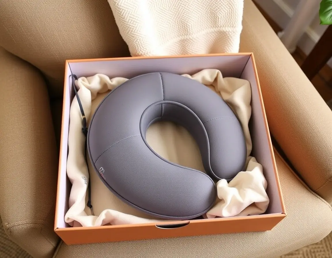 Masseur Chauffant Nuque et Épaules pour Grand-Mère