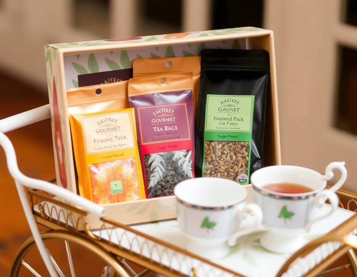 Coffret Gourmand de Thés Assortis