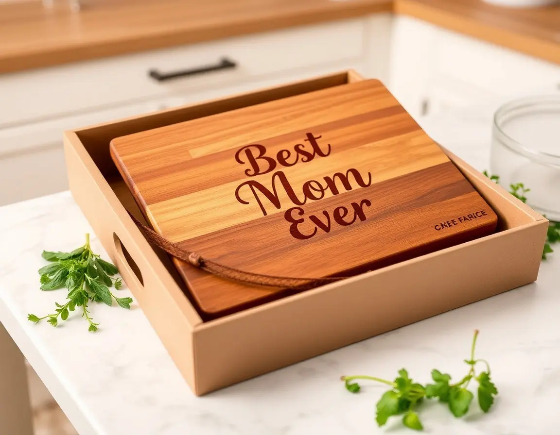 Planche à Découper Gravée Personnalisée