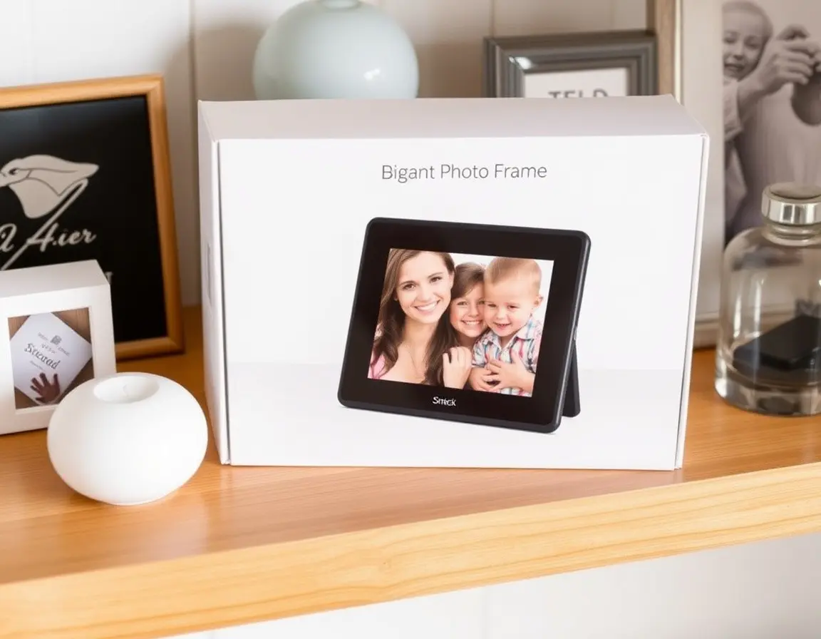 Cadre Photo Numérique Connecté WiFi