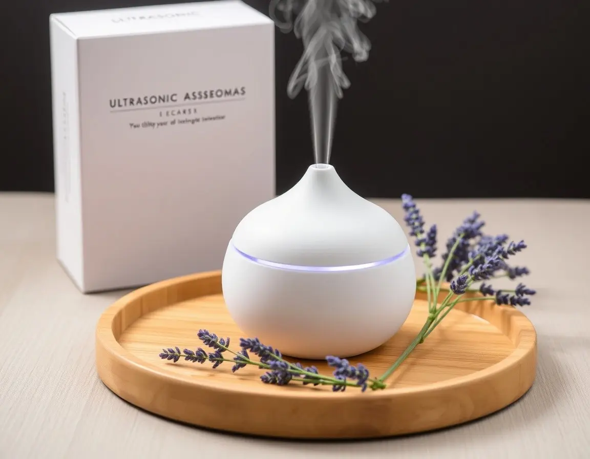 Diffuseur d'Huiles Essentielles Ultrasonique LED