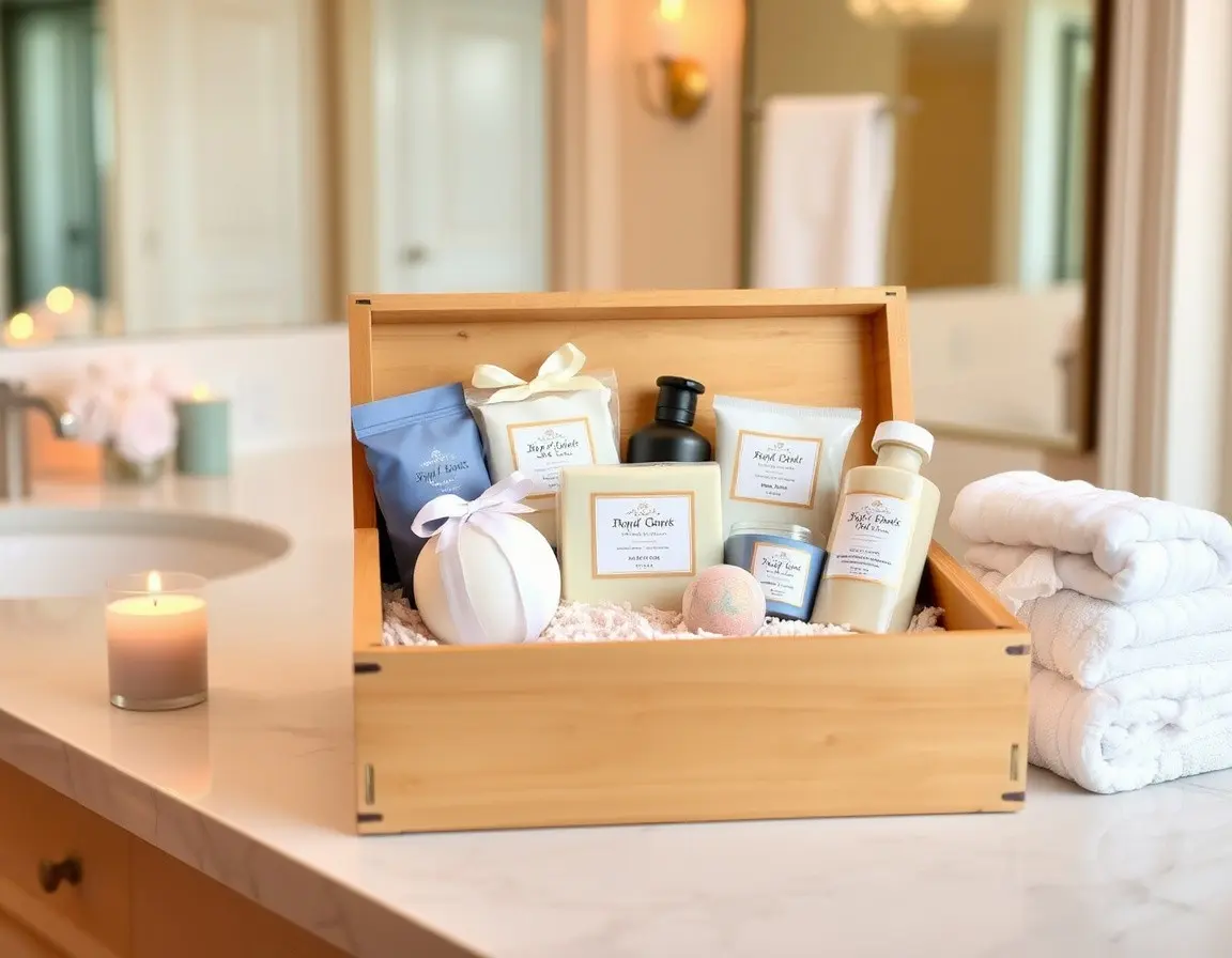 Coffret Cadeau Spa Luxe Bombes de Bain