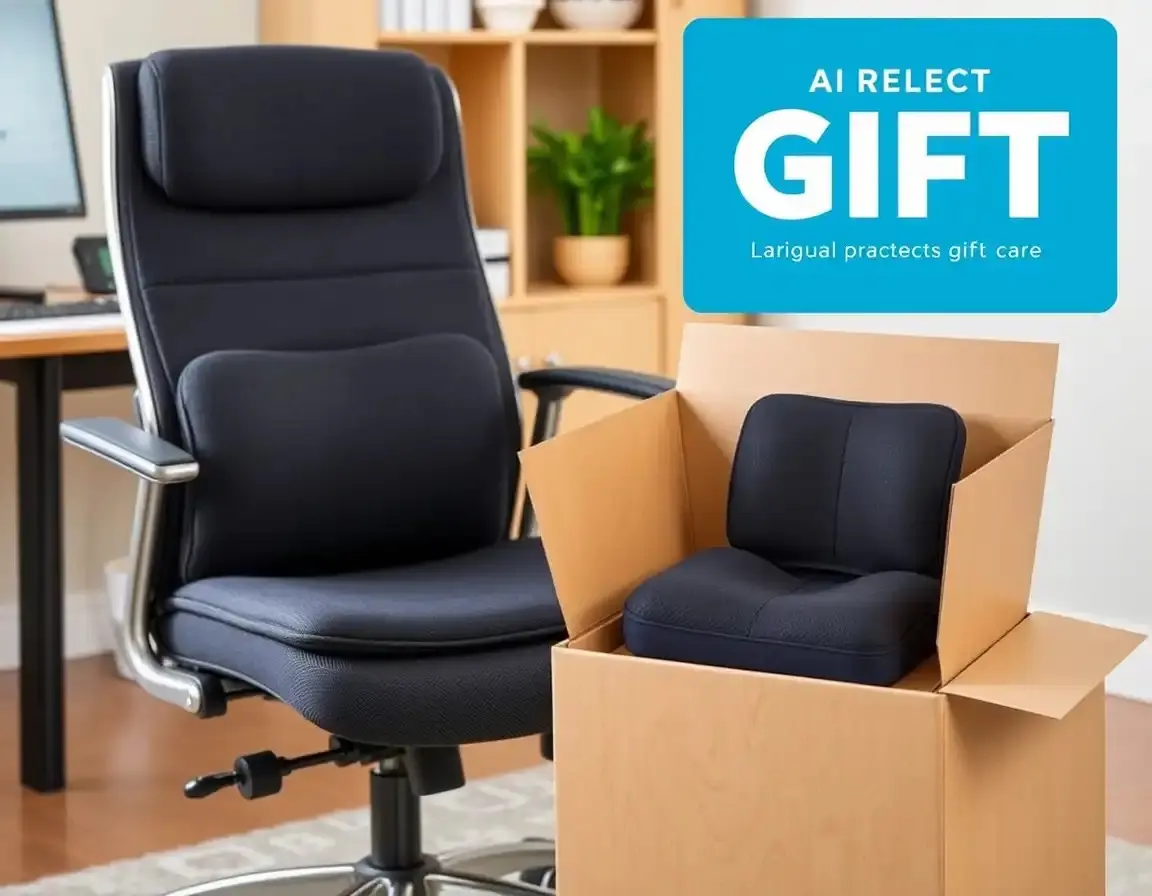 Coussin de Chaise de Bureau Ergonomique