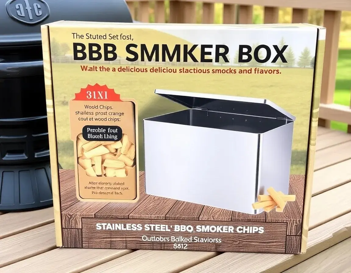 Ensemble Boîte de Fumage BBQ Premium