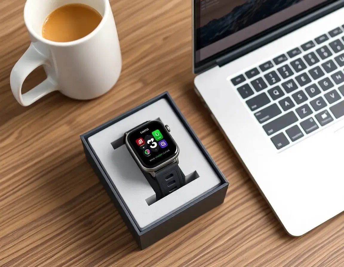 Montre Connectée avec Traqueur de Fitness