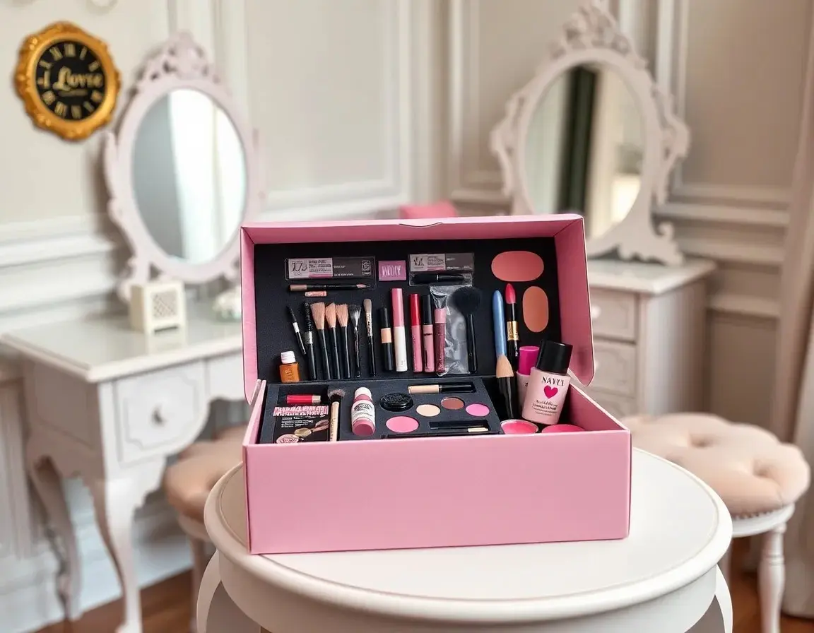 Kit de maquillage pour enfants non toxique