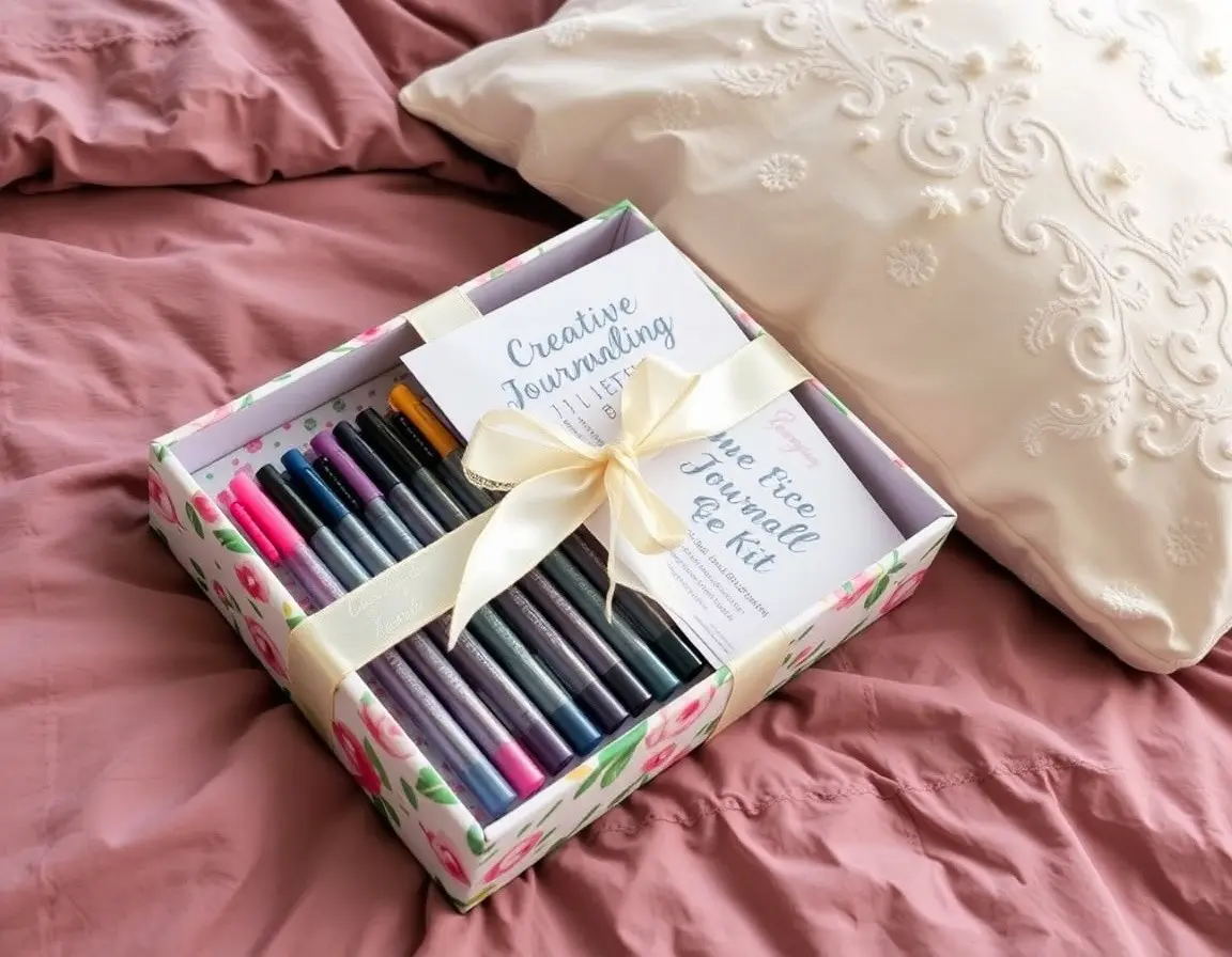 Kit de Journal Créatif et Stylos Gel