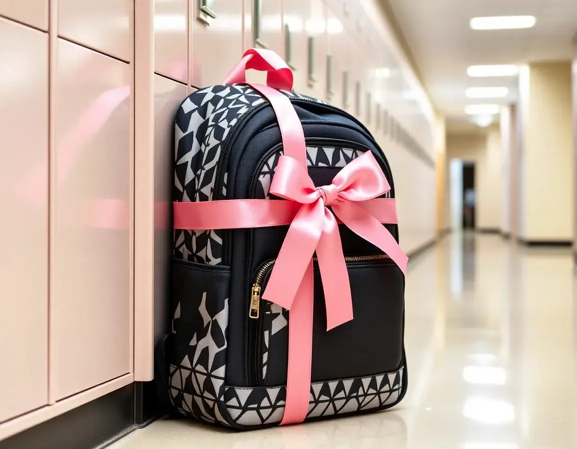 Sac à Dos Ado Stylé avec Charge USB