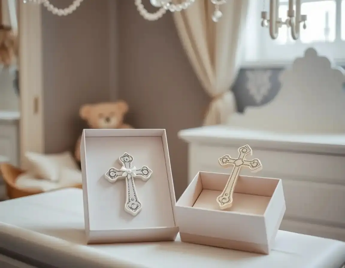 Croix Décorative Murale pour Chambre Bébé