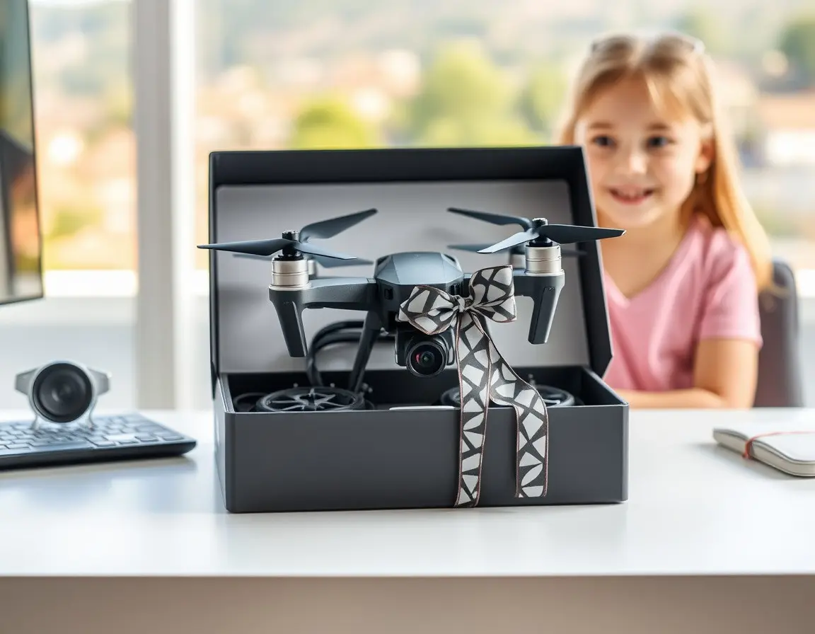 Mini drone avec caméra HD pour ado