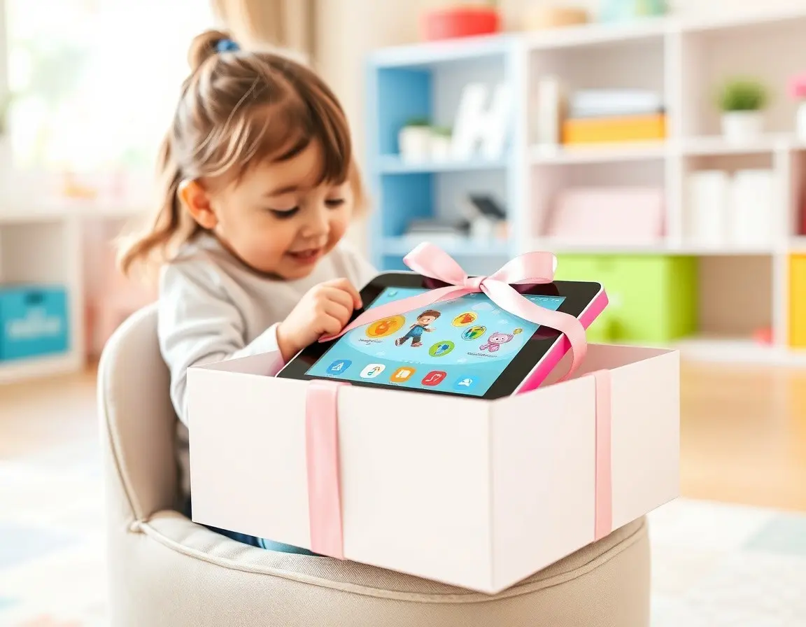 Tablette d'apprentissage éducative pour les tout-petits