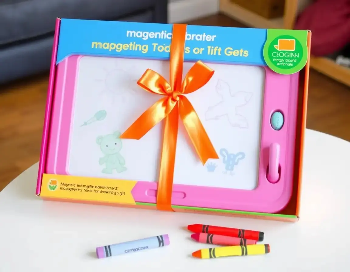 Grand tableau de dessin magnétique pour les tout-petits