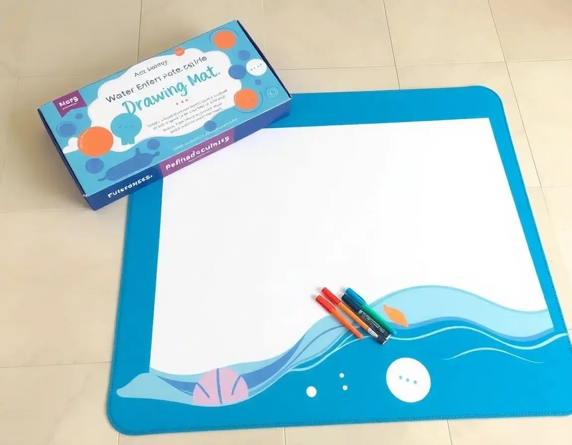 Tapis de dessin à l'eau