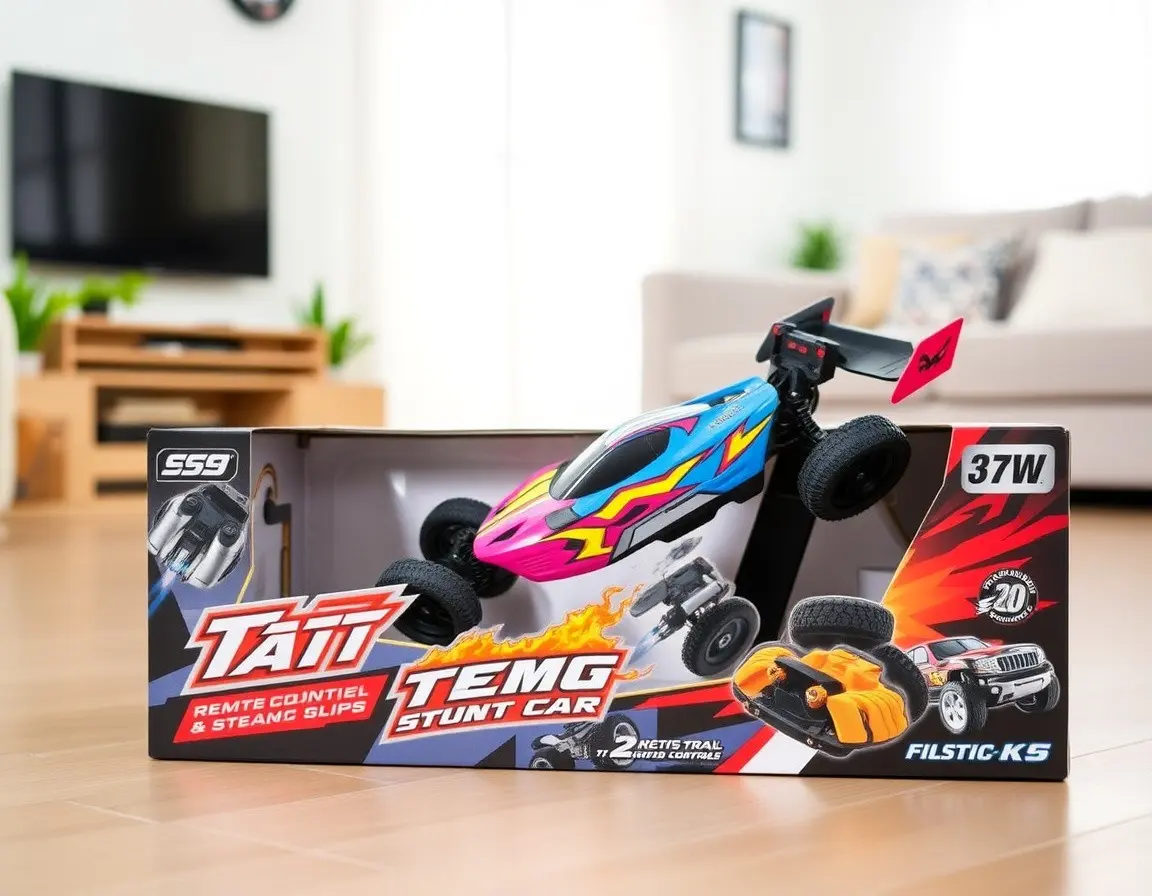 Voiture télécommandée acrobatique