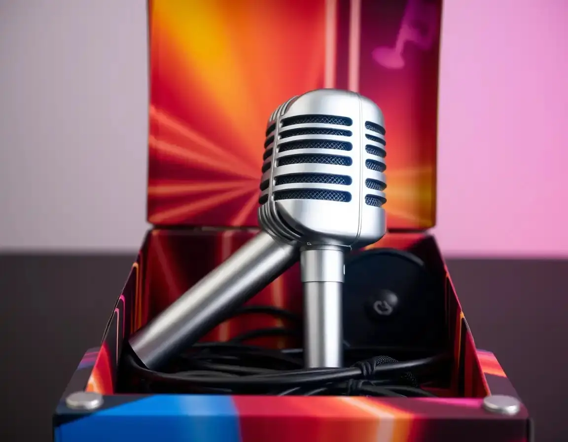 Karaoke Microphone with Speaker