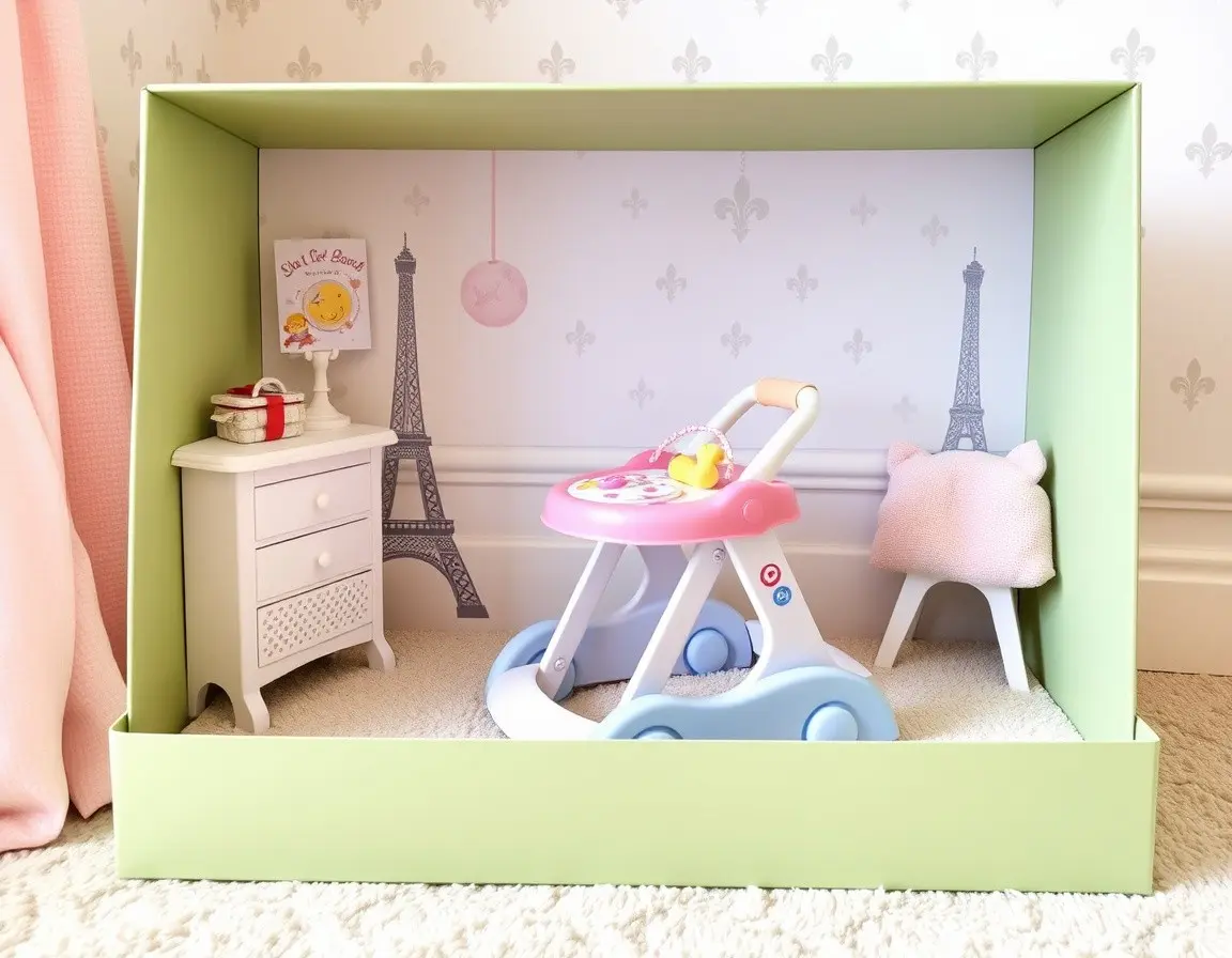 Chariot de marche éducatif pour tout-petit