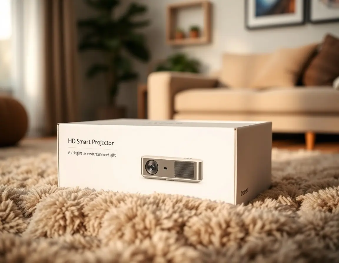 Projecteur HD intelligent portable