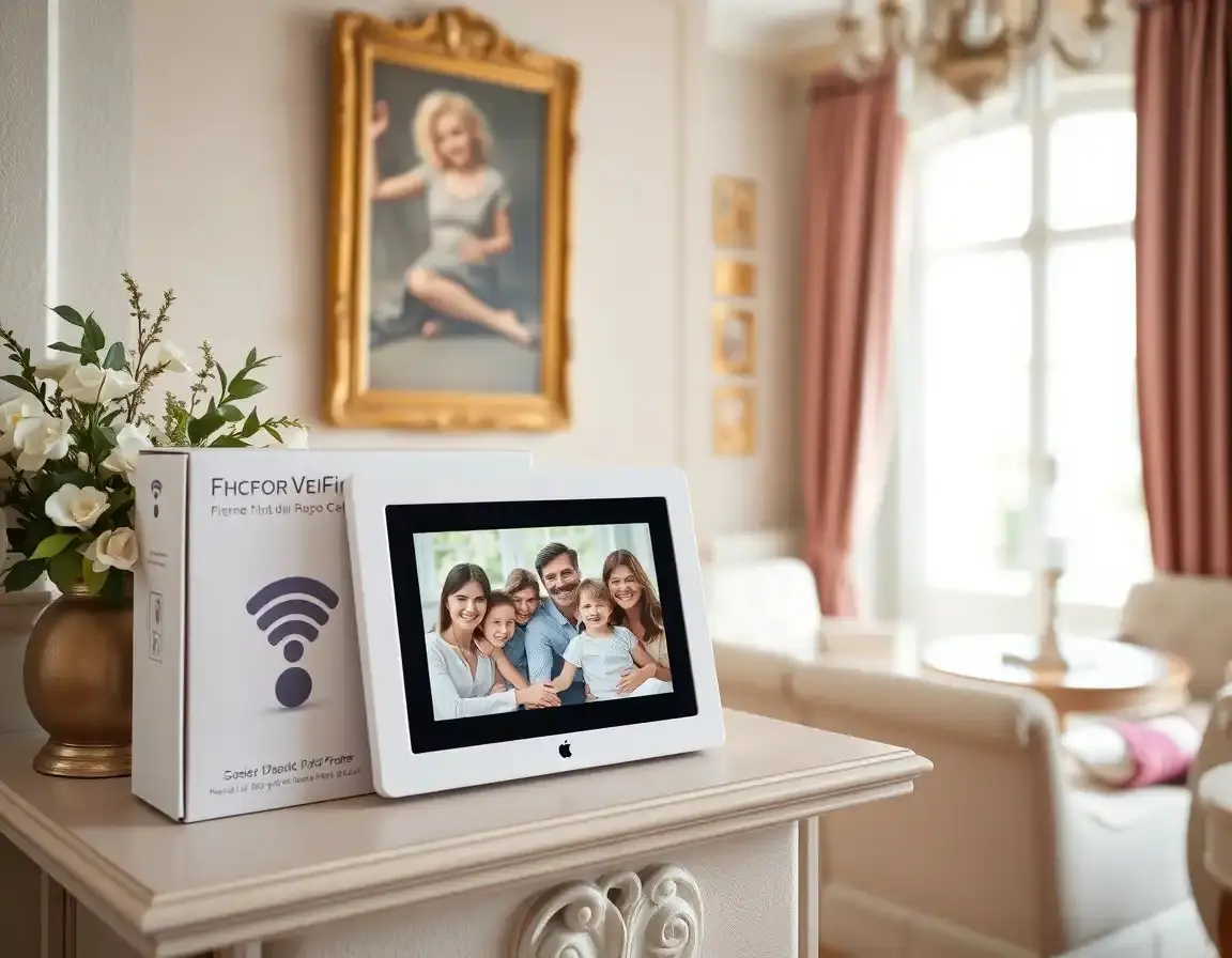 Cadre Photo Numérique Wi-Fi