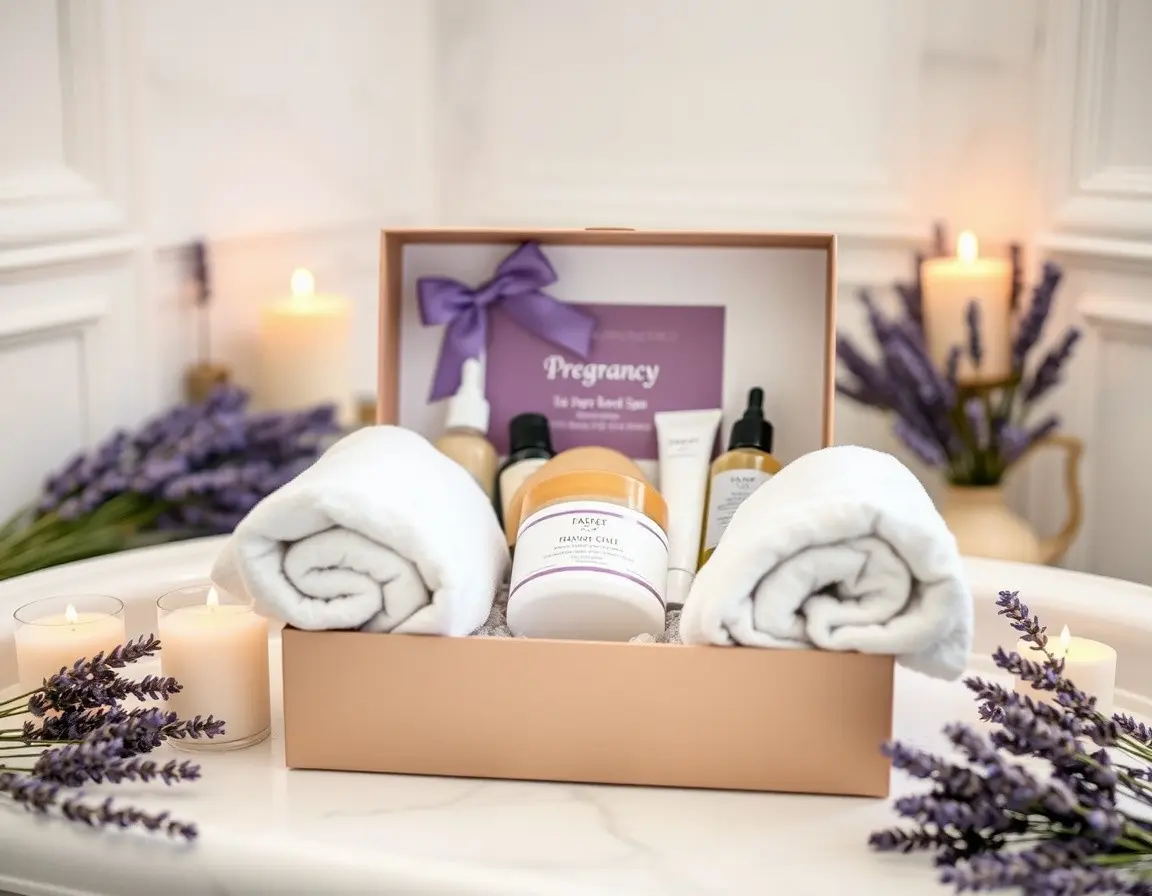 Coffret cadeau spa pour femme enceinte