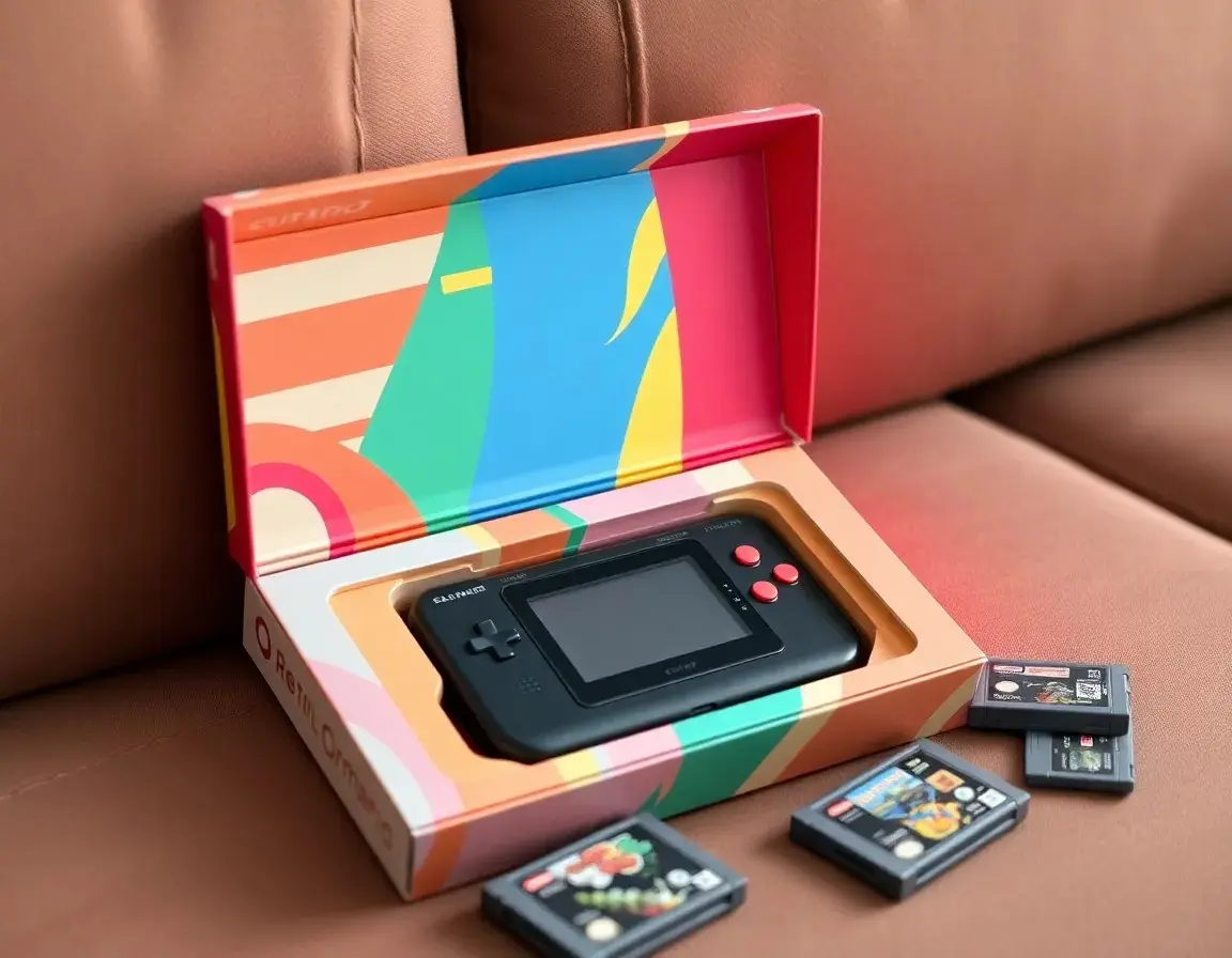 Console de Jeu Portable (Rétro)