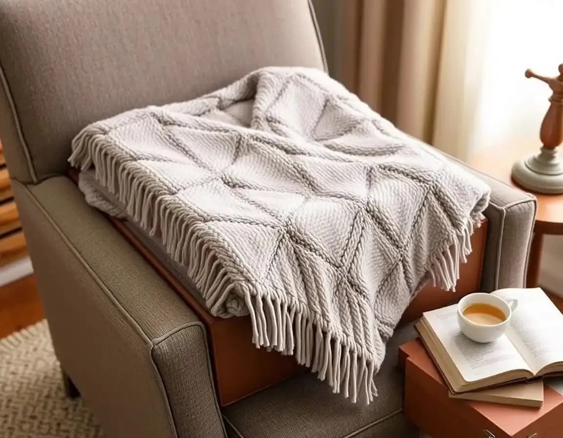 Châle couverture chauffante électrique