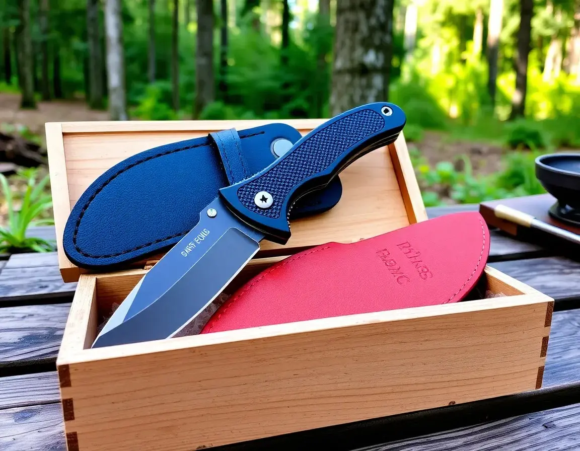 Couteau de Poche Multi-Outils avec Étui