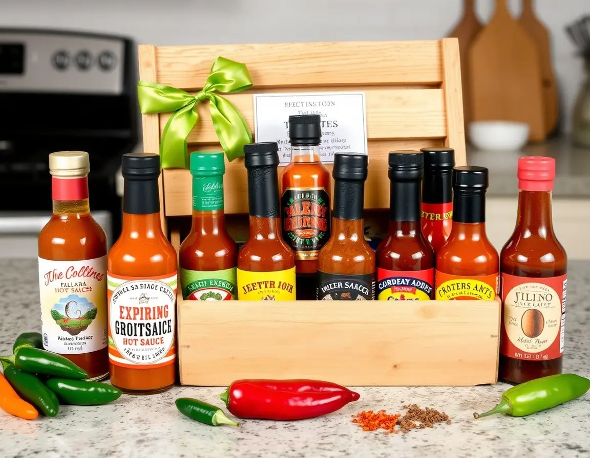 Collection de Sauces Piquantes Exotiques