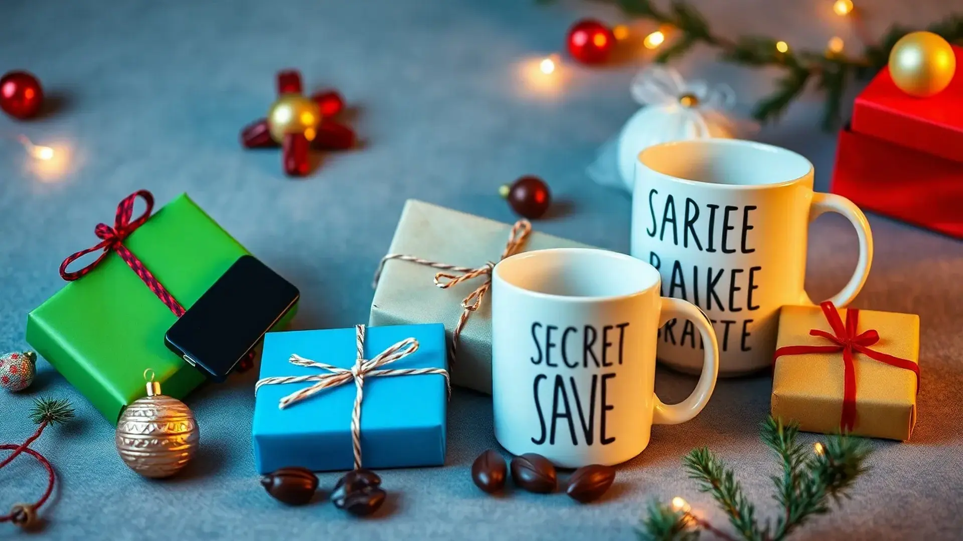 Cadeau Secret Santa : Les 10 Idées Fun et Abordables que Tout le Monde Voudra
